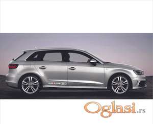 Audi S line nalepnice za auto